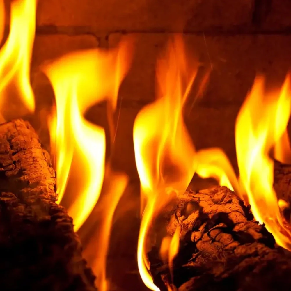 Handmade fireside soy